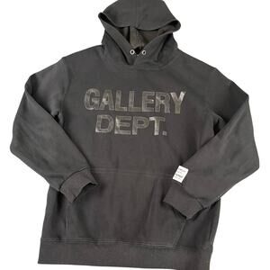Gallery Dept Art On Display Hoodie Size M Black Josue Thomas Designer Streetwear
